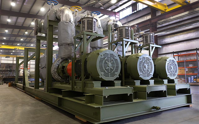 THM Gas Lifting Skid