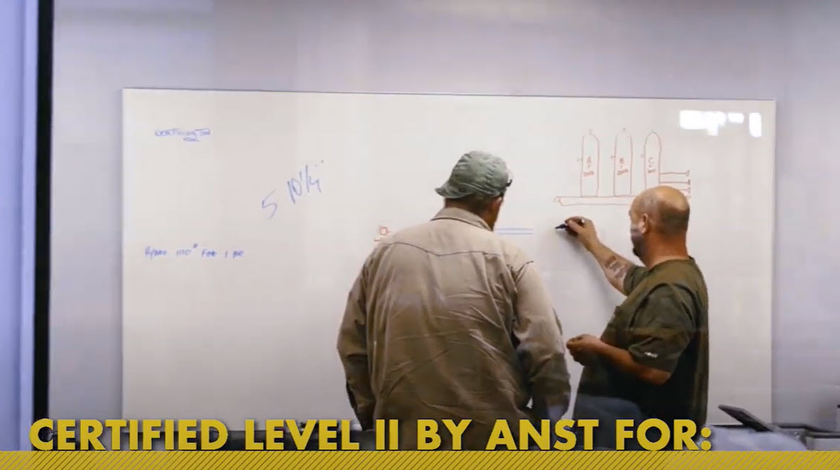 ANST Level II Quality Assurance Sawyer Fabrication