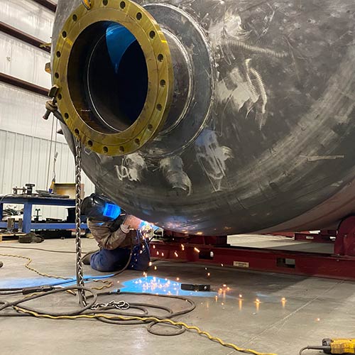 18.5k Pressure Vessel ASME Projects Sawyer Fabrication Tulsa, OK