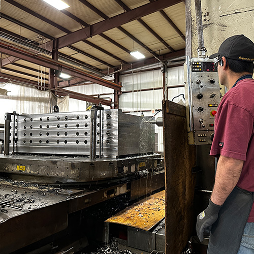 Test Bunker Machine Hydro Bunker for Frack Pumps - Sawyer Fabrication
