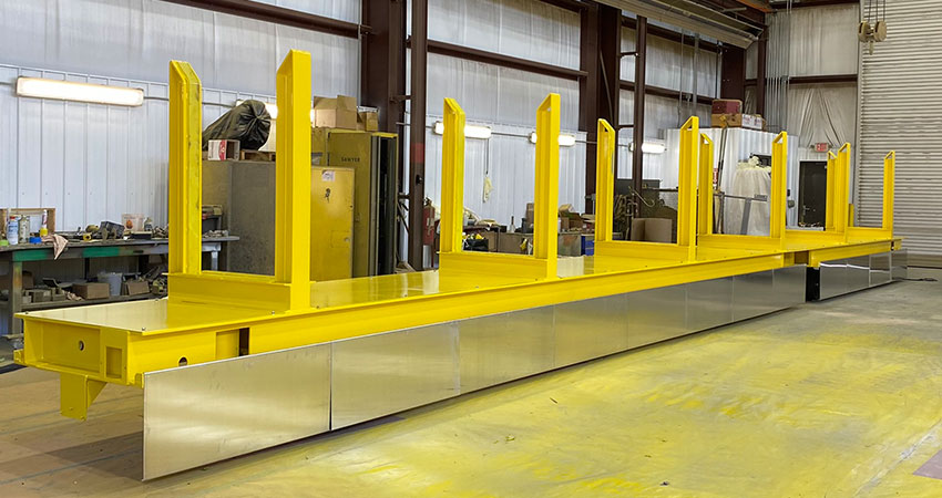 Electro-Magnetic Powered Transfer Cart