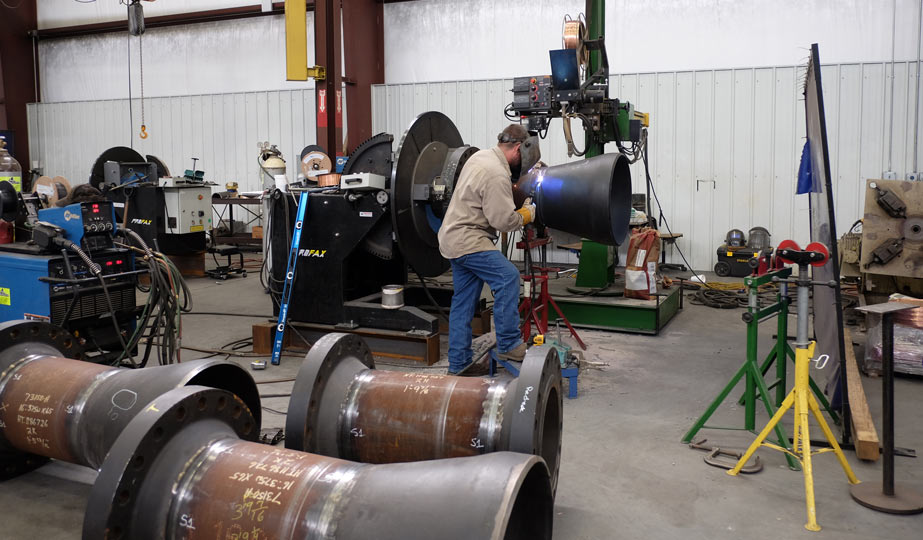 Large Pipe Spool Fabrication