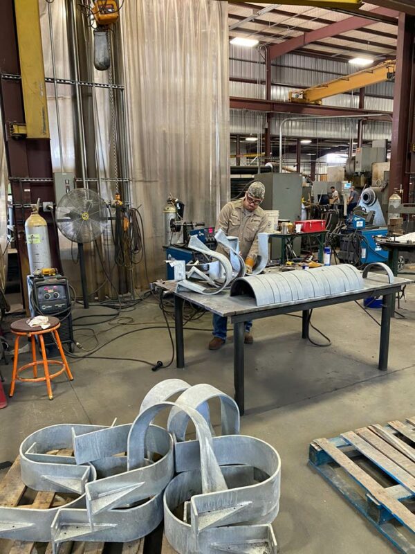 Custom Pipe Supports Sawyer Supports Sawyer Fabrication