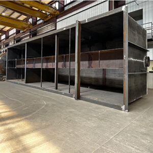 Inner chambers of water retention tank