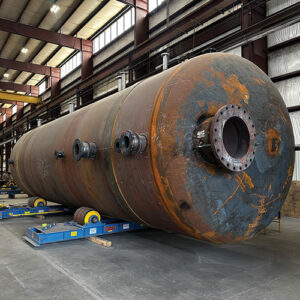 horizontal filter separator fabrication